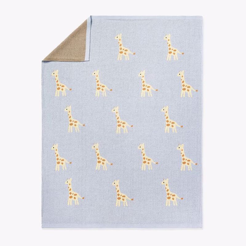 Pottery Barn Kids Giraffe Intarsia Baby Set image number 2